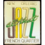 CITY OF NEW ORLEANS, LOUISIANA FRENCH QUARTER JAZZ PIN